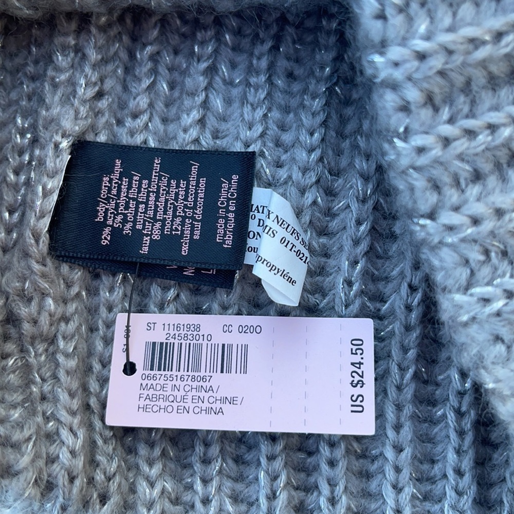 Victoria Secret winter jeweled beanie - Picture 5 of 5